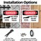 Signmission Hot Surface Sign, 7 in H x 10 in W, Plastic, Hot Pipes Do Not Touch OS-2PACK-DS-P-710-L-1362 - alternate 7